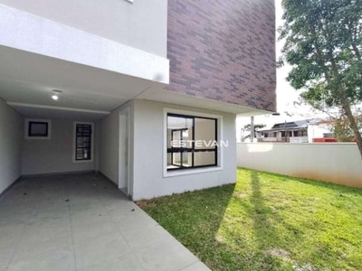 Sobrado com 3 dormitórios à venda, 114 m² por r$ 760.000,00 - boa vista - curitiba/pr