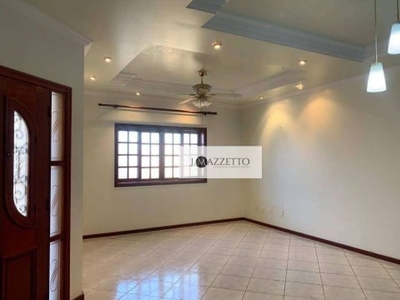 Sobrado com 4 dormitórios, 257 m² - venda por r$ 1.200.000,00 ou aluguel por r$ 5.090,00/mês - jardim kioto ii - indaiatuba/sp