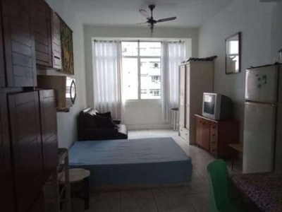 Studio com 1 dormitório para alugar, 30 m² por r$ 2.000,00/mês - boqueirão - santos/sp