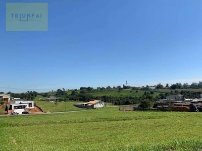 Terreno à venda, 1000 m² por r$ 235.000,00 - condomínio fazenda alta vista - salto de pirapora/sp