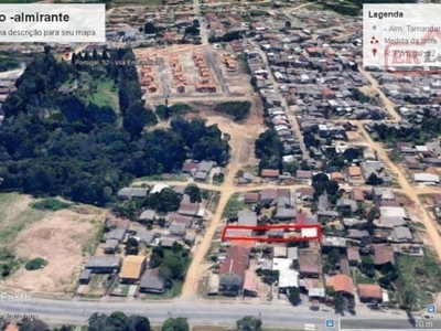 Terreno à venda, 624 m² por r$ 290.000,00 - cachoeira - almirante tamandaré/pr