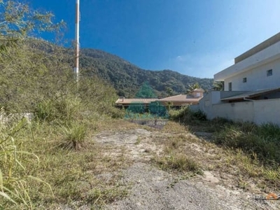 Terreno em condomínio fechado à venda na praia da lagoinha, ubatuba por r$ 800.000