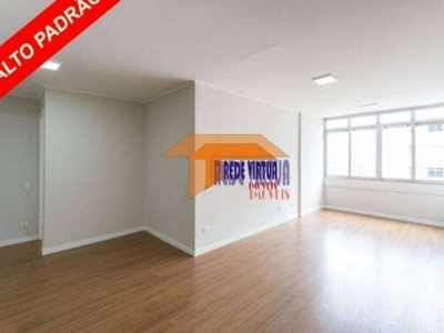 Vende - alto padrão - jd. paulista apto 3 dorm. 1 suíte 1 vaga excelente localização