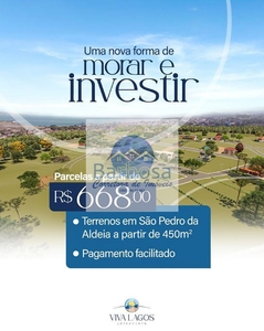 Terreno à venda, Baleia BELA VISTA, São Pedro da Aldeia, RJ