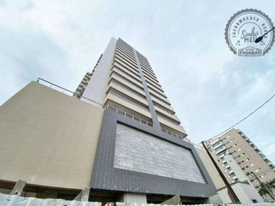 Apartamento com 3 dormitórios à venda, 95 m² por r$ 734.900,00 - canto do forte - praia grande/sp