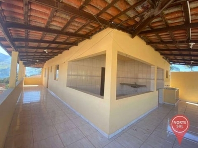 Casa com 6 dormitórios, 250 m² - venda por r$ 420.000,00 ou aluguel por r$ 1.500,00/mês - retiro do brumado - brumadinho/mg