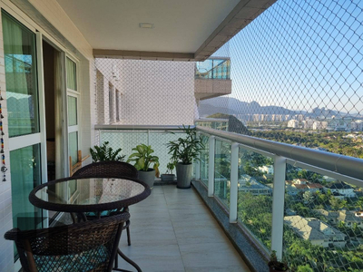 Apartamento em Barra da Tijuca, Rio de Janeiro/RJ de 128m² 4 quartos à venda por R$ 1.539.000,00