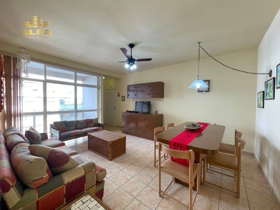 Apartamento em Barra Funda, Guarujá/SP de 112m² 4 quartos à venda por R$ 499.000,00