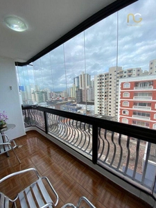 Apartamento em Boqueirão, Praia Grande/SP de 118m² 3 quartos à venda por R$ 484.000,00