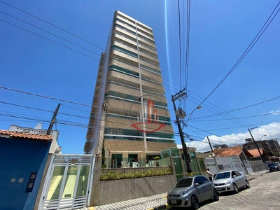 Apartamento em Campo da Aviação, Praia Grande/SP de 76m² 2 quartos à venda por R$ 344.000,00