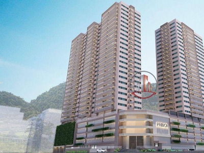 Apartamento em Canto do Forte, Praia Grande/SP de 108m² 3 quartos à venda por R$ 743.187,50