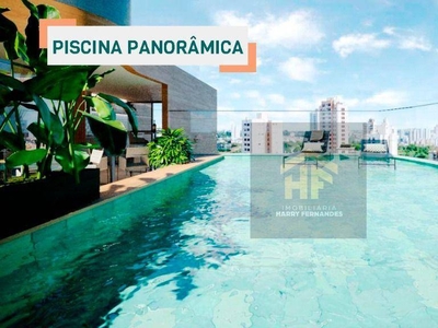 Apartamento em Casa Amarela, Recife/PE de 48m² 2 quartos à venda por R$ 344.500,00