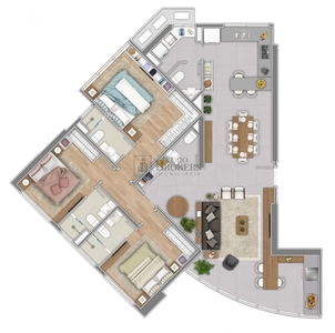 Apartamento em Centro, Balneário Camboriú/SC de 138m² 3 quartos à venda por R$ 4.299.000,00