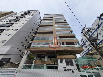 Apartamento em Cidade Ocian, Praia Grande/SP de 54m² 1 quartos à venda por R$ 249.000,00