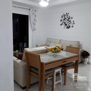 Apartamento em Cidade Ocian, Praia Grande/SP de 85m² 2 quartos à venda por R$ 299.000,00