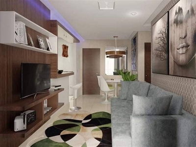 Apartamento em Cidade Ocian, Praia Grande/SP de 88m² 2 quartos à venda por R$ 500.375,00