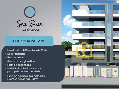 Apartamento em Costazul, Rio das Ostras/RJ de 112m² 3 quartos à venda por R$ 607.580,00