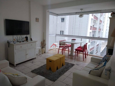 Apartamento em Gonzaga, Santos/SP de 82m² 2 quartos à venda por R$ 499.000,00