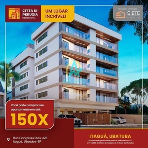 Apartamento em Itagua, Ubatuba/SP de 70m² 2 quartos à venda por R$ 523.250,00