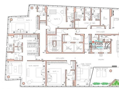 Apartamento em Itaim Bibi, São Paulo/SP de 576m² 4 quartos à venda por R$ 16.489.000,00