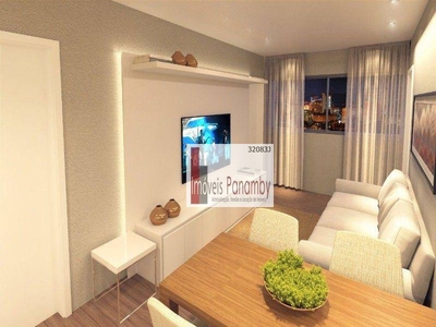 Apartamento em Jardim Jamaica, Santo André/SP de 47m² 2 quartos à venda por R$ 323.150,00