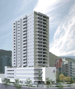 Apartamento em Jardim Real, Praia Grande/SP de 53m² 1 quartos à venda por R$ 350.264,29