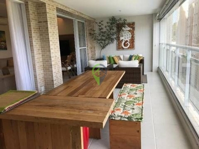 Apartamento em Parque Enseada, Guarujá/SP de 158m² 3 quartos à venda por R$ 1.119.000,00