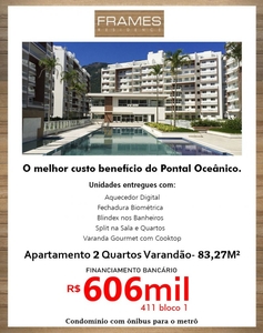 Apartamento em Vargem Grande, Rio de Janeiro/RJ de 83m² 2 quartos à venda por R$ 603.000,00