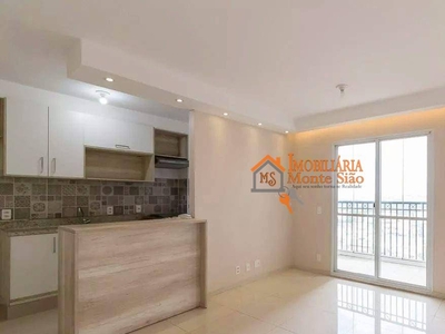 Apartamento em Vila Augusta, Guarulhos/SP de 66m² 2 quartos à venda por R$ 423.000,00