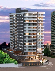 Apartamento em Vila Caiçara, Praia Grande/SP de 64m² 2 quartos à venda por R$ 521.000,00