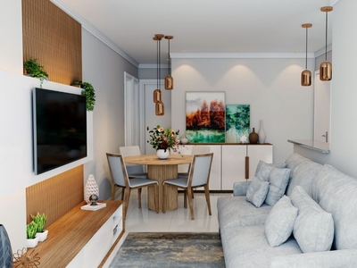 Apartamento em Vila Caiçara, Praia Grande/SP de 75m² 2 quartos à venda por R$ 564.000,00
