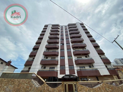Apartamento em Vila Guilhermina, Praia Grande/SP de 178m² 3 quartos à venda por R$ 604.000,00
