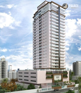 Apartamento em Vila Guilhermina, Praia Grande/SP de 77m² 2 quartos à venda por R$ 652.954,88