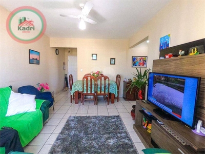 Apartamento em Vila Guilhermina, Praia Grande/SP de 80m² 3 quartos à venda por R$ 326.000,00