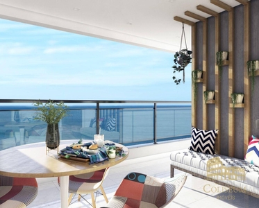 Apartamento em Vila Mirim, Praia Grande/SP de 73m² 2 quartos à venda por R$ 321.100,00