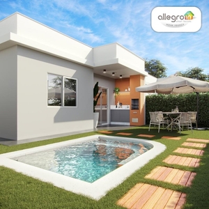 Casa em Campo Alegre, Nova Iguaçu/RJ de 66m² 2 quartos à venda por R$ 319.000,00