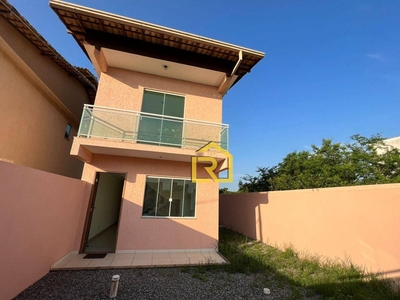 Casa em Enseada Das Gaivotas, Rio das Ostras/RJ de 90m² 2 quartos à venda por R$ 319.000,01