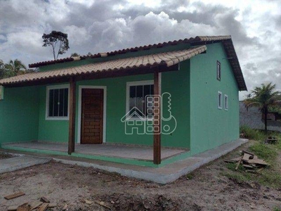 Casa em Pindobal (Ponta Negra), Maricá/RJ de 80m² 2 quartos à venda por R$ 299.000,00