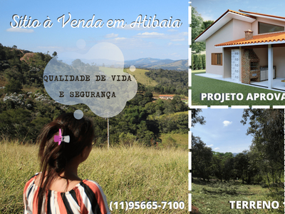 Chácara em Jardim Estância Brasil, Atibaia/SP de 10m² 1 quartos à venda por R$ 299.000,00