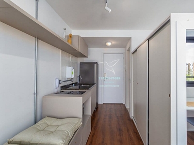 Flat em Moema, São Paulo/SP de 26m² 1 quartos à venda por R$ 532.500,00