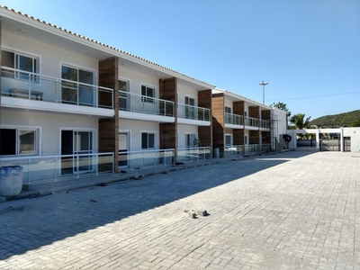 Flat em Portinho, Cabo Frio/RJ de 60m² 1 quartos à venda por R$ 324.000,00