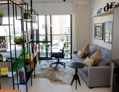 Flat em Vila Nova Conceição, São Paulo/SP de 39m² 1 quartos à venda por R$ 849.000,00