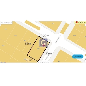 Terreno em Alto Alegre, Cascavel/PR de 700m² à venda por R$ 1.598.000,00