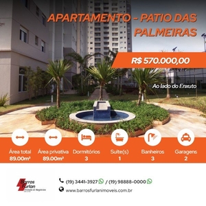 Apartamento - Limeira, SP no bairro Jardim Nossa Senhora de Fátima