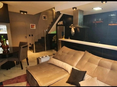 Apartamento Duplex em Gonzaga, Santos/SP de 80m² 2 quartos à venda por R$ 749.000,00