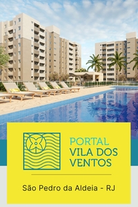 Apartamento em Baleia, São Pedro da Aldeia/RJ de 55m² 2 quartos à venda por R$ 247.000,00
