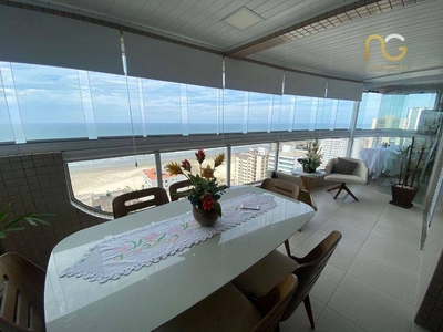 Apartamento em Campo da Aviação, Praia Grande/SP de 124m² 3 quartos à venda por R$ 1.059.000,00