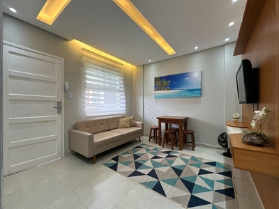 Apartamento em Canto do Forte, Praia Grande/SP de 40m² 1 quartos à venda por R$ 329.000,00