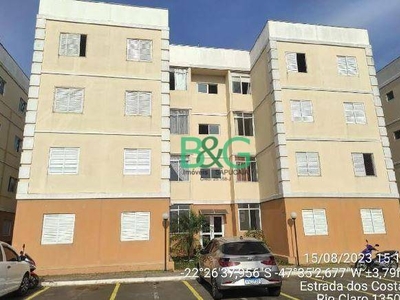 Apartamento em Jardim Guanabara, Rio Claro/SP de 48m² 2 quartos à venda por R$ 141.462,44