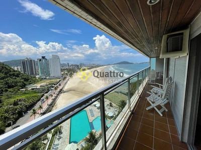 Apartamento em Jardim Tejereba, Guarujá/SP de 160m² 4 quartos à venda por R$ 949.000,00